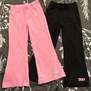 NEW! DKNY Pink and Black Pants Set!